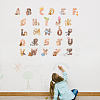 Translucent PVC Self Adhesive Wall Stickers STIC-WH0015-085-4