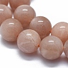 Natural Orange Sunstone Beads Strands G-D0013-76C-3