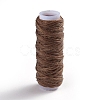 Waxed Polyester Cord YC-WH0007-03B-33-2