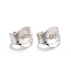 925 Sterling Silver Earring Findings STER-O013-05-3