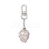 304 Stainless Steel Macrame Chain Pouch Empty Stone Holder Pendant Decoration HJEW-JM02081-4