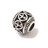 Tibetan Style Alloy European Beads TIBE-Q090-04AS-2