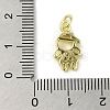 Brass Micro Pave Cubic Zirconia Pendants KK-M283-18A-01-3