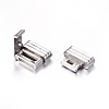 304 Stainless Steel Clasps X-STAS-C008-1-3