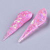 Transparent Epoxy Resin Cabochons CRES-T020-07B-3