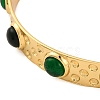 Rack Plating Brass Cuff Bracelets for Women BJEW-M040-12G-02-2