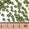 Baking Paint Glass Seed Beads SEED-S003-K9-3