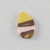 Saddle Brown Color Polymer Clay Ice Cream Nail Art Decoration for Fashion Nail Care X-CLAY-Q132-61-2