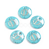 Synthetic Turquoise Charms G-L561-001D-1