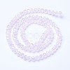 Electroplate Glass Beads Strands EGLA-A034-J10mm-B04-2