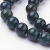 Natural Bloodstone Beads Strands G-N0120-25-8mm-3