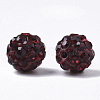 Pave Disco Ball Beads RB-T017-02-16-2