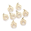 Ion Plating(IP) 304 Stainless Steel Pet Charms STAS-H100-26G-2