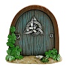 Dollhouse Wood Fairy Garden Door PW-WG12545-02-1