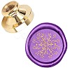Wax Seal Brass Stamp Head AJEW-WH0209-123-1