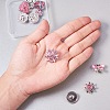 Alloy Rhinestone Snap Buttons SNAP-PH0001-06-6