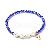 Glass Beads Stretch Bracelets Sets BJEW-JB06575-05-4