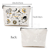 Custom Polycotton Tarot Themed Printed Canvas Storage Bags ABAG-WH0029-137-2