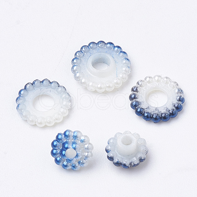 Imitation Pearl Acrylic Beads OACR-T004-10mm-M-1