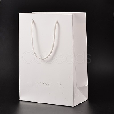 Rectangle Cardboard Paper Bags AJEW-L050A-01-1