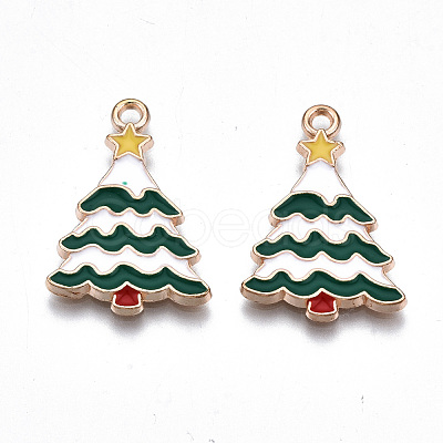 Alloy Enamel Pendants X-ENAM-Q442-027-RS-1