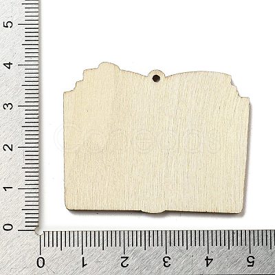 Wood Pendant WOOD-H107-04-25-1