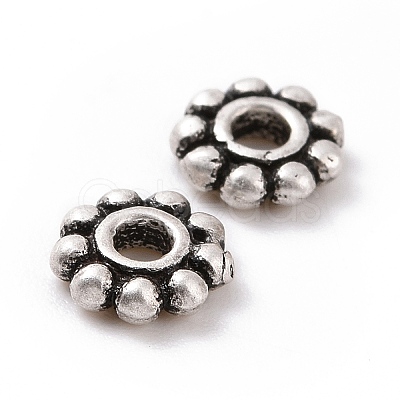 925 Sterling Silver Bead Caps STER-D036-20AS-02-1