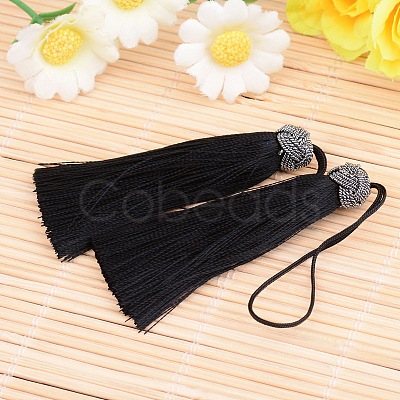 Nylon Tassel Big Pendant Decorations NWIR-I004-13-1