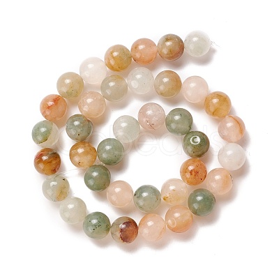 Natural Gemstone Beads Strands G-O029-05D-1