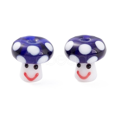 Handmade Lampwork Beads X-GLAA-K041-01F-1