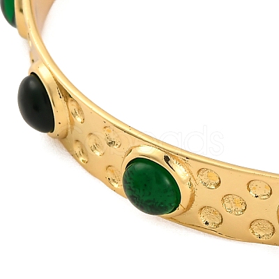 Rack Plating Brass Cuff Bracelets for Women BJEW-M040-12G-02-1