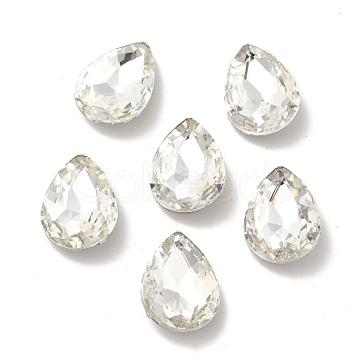 Glass Pointed Back Rhinestone RGLA-Q002-18-1