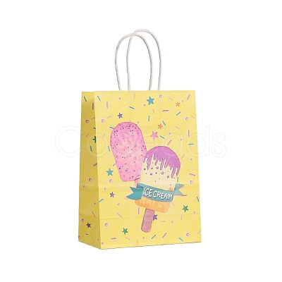 Ice Cream Kraft Paper Bags PW-WGC5197-01-1