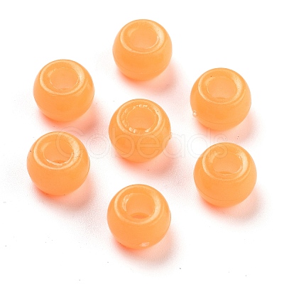 Luminous Acrylic Beads OACR-S138-01G-1