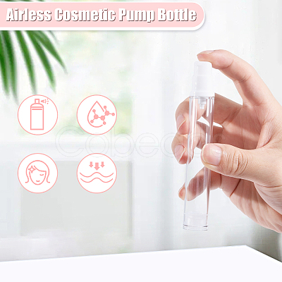 Globleland 6Pcs Plastic Sample Perfume Spray Bottles MRMJ-GL0001-15-1