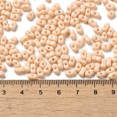 Baking Paint Glass Seed Beads SEED-K009-01A-21-1