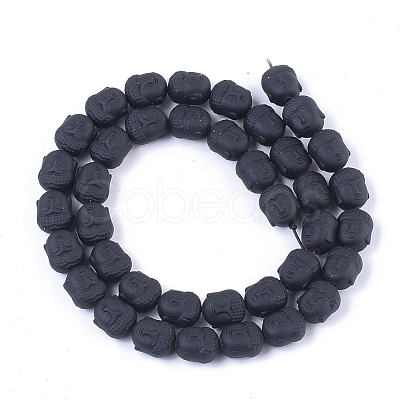 Spray Painted Non-magnetic Synthetic Hematite Beads Strands X-G-T116-28-17-1