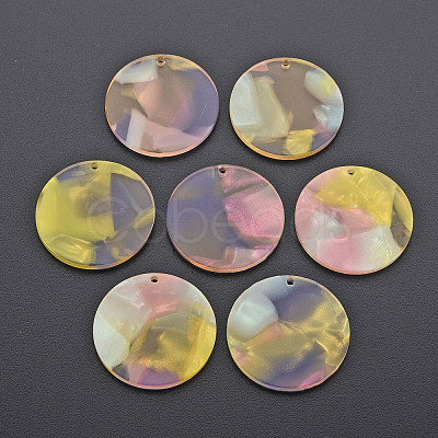 Cellulose Acetate(Resin) Pendants X-KY-N015-022-01-1