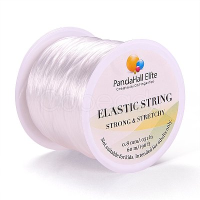 Flat Elastic Crystal String EW-PH0001-0.8mm-01-1