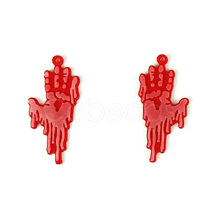 Bloody Effect Pendant Silicone Molds DIY-J009-03C-1