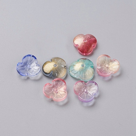 Transparent Glass Beads X-EGLA-L027-A-1