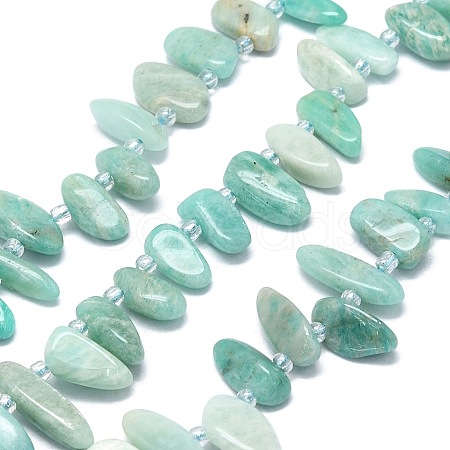 Natural Amazonite Beads Strands G-G106-J03-01-1