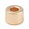 CCB Plastic Beads, Column, Golden, 7x7x5mm, Hole: 3.5mm