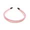 Rhinestone Hair Bands, Hair Accessories for Woman Girls, Light Rose, 385mm