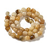 Natural Topaz Jade Beads Strands G-B078-D28-01-3