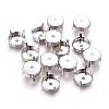 Stainless Steel Sew on Prong Settings X-STAS-L229-04B-1