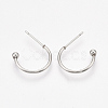 304 Stainless Steel Stud Earrings sgX-STAS-T047-20-2