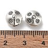 Tibetan Style Alloy Beads FIND-A035-12AS-2