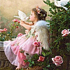 DIY Angel Diamond Painting Kits DIAM-PW0001-230A-1