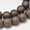 Electroplate Non-magnetic Synthetic Hematite Beads Strands G-I175-19-2